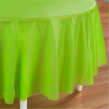 OMG Fresh Lime- Lime Green Round Tablecover OM200781